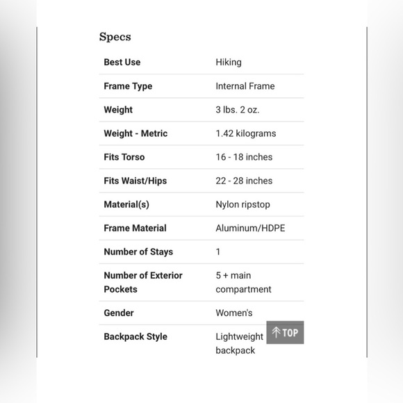 Gregory Jade 50 L Women Specific Day/Multiday Hiking Backpack Camp Lite GREEN - Picture 10 of 11